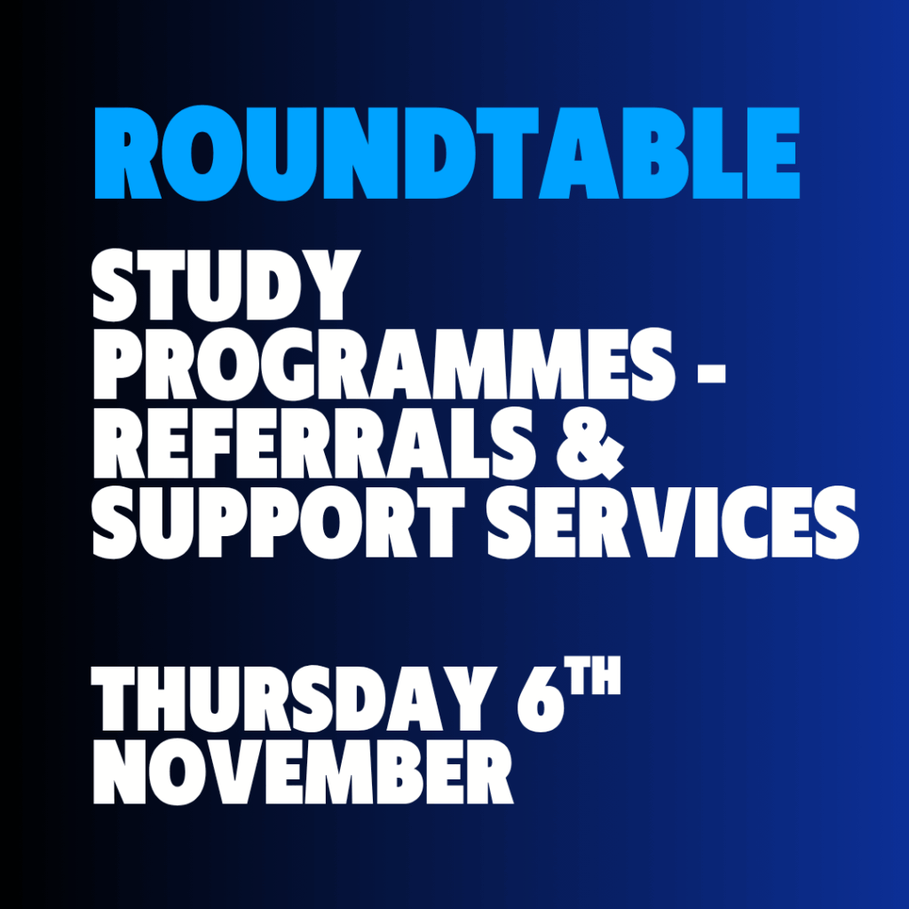 study programmes referrals and support services event graphic