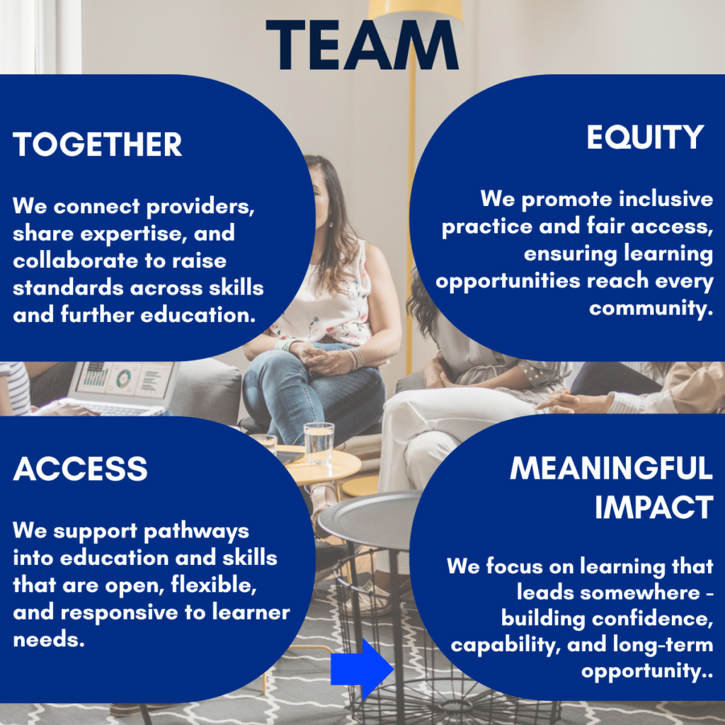 team ylp values graphic