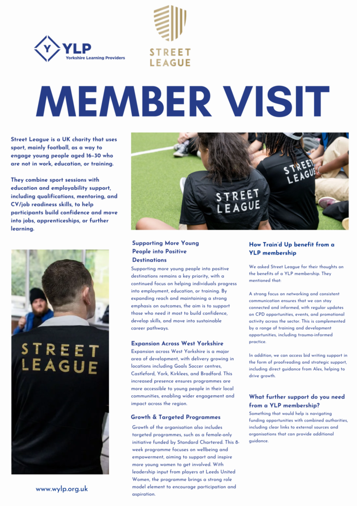 Street league member visit