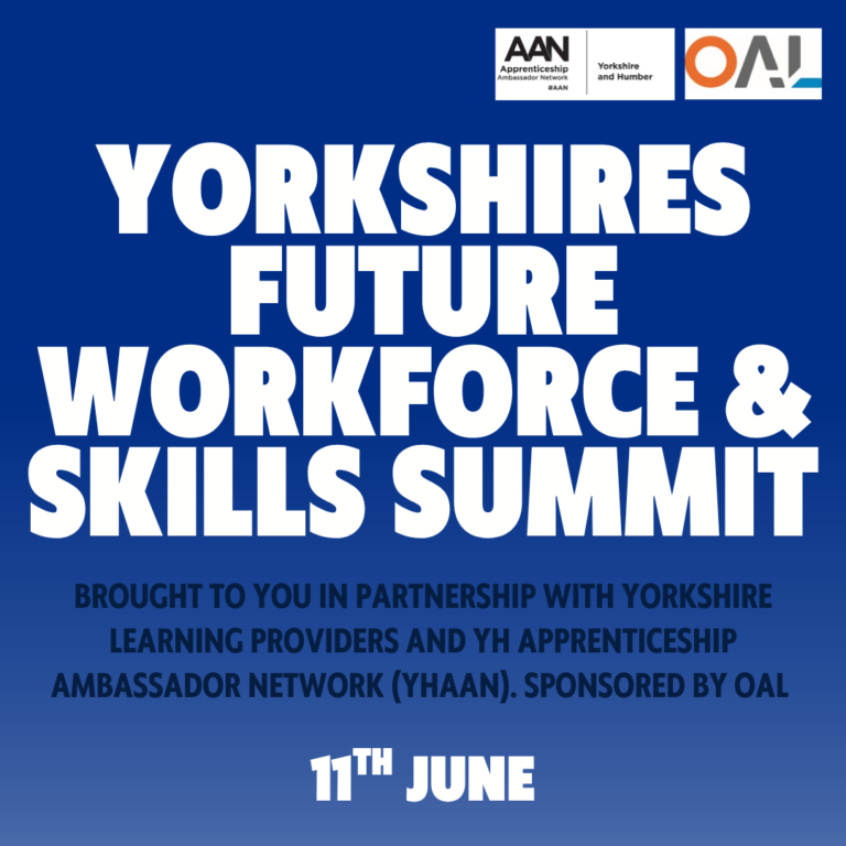 Yorkshires future workforce & skills summit event graphic