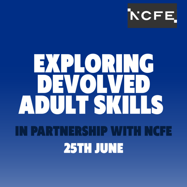 exploring devolved adult skills event graphic