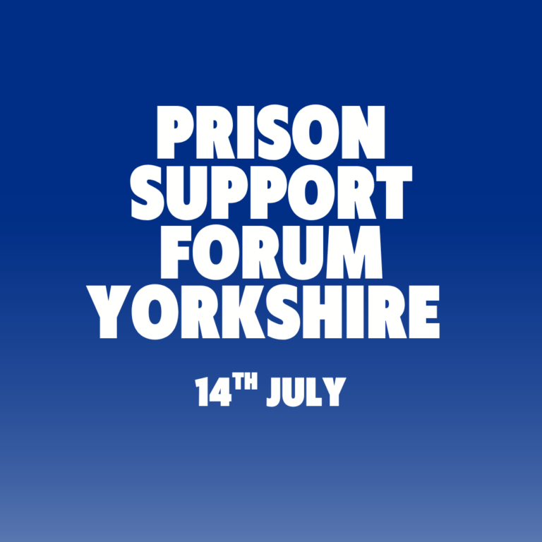 prison support forum yorkshire graphic
