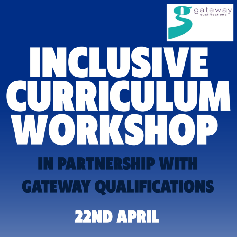 inclusive curriculum workshop event graphic
