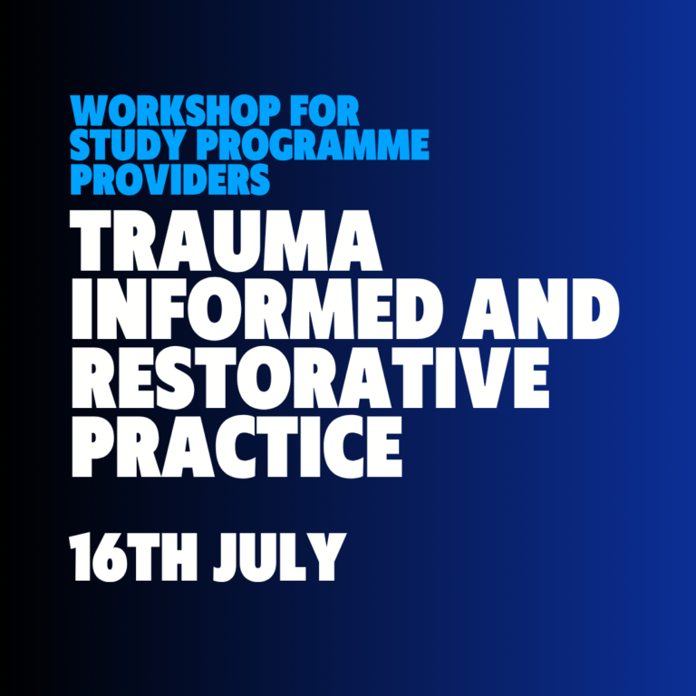 trauma informed practice workshop graphic