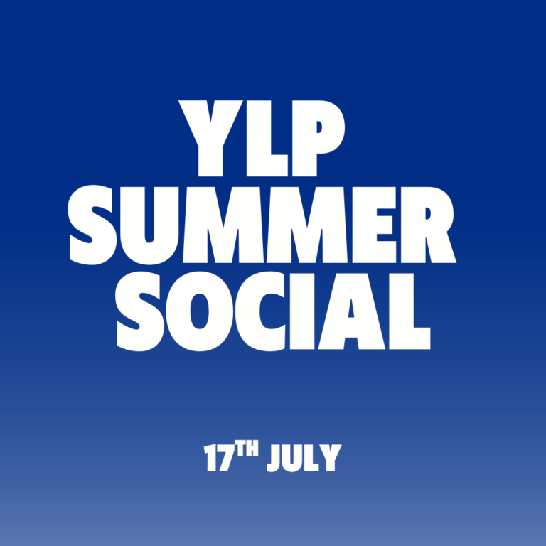 YLP Summer Social event graphic