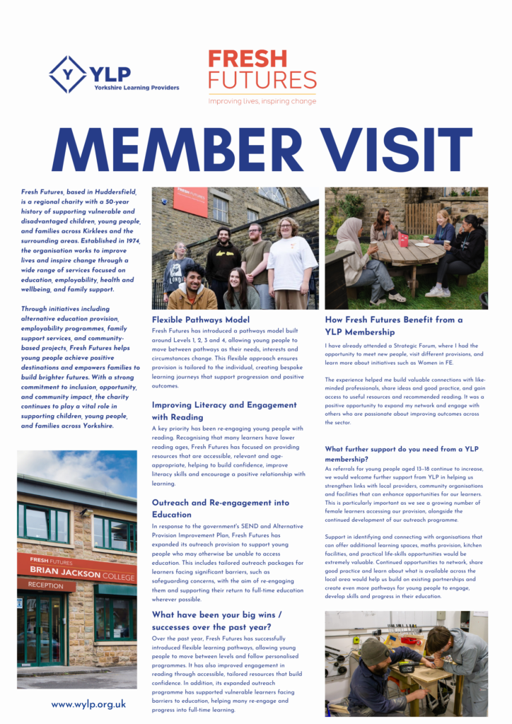 fresh futures member visit