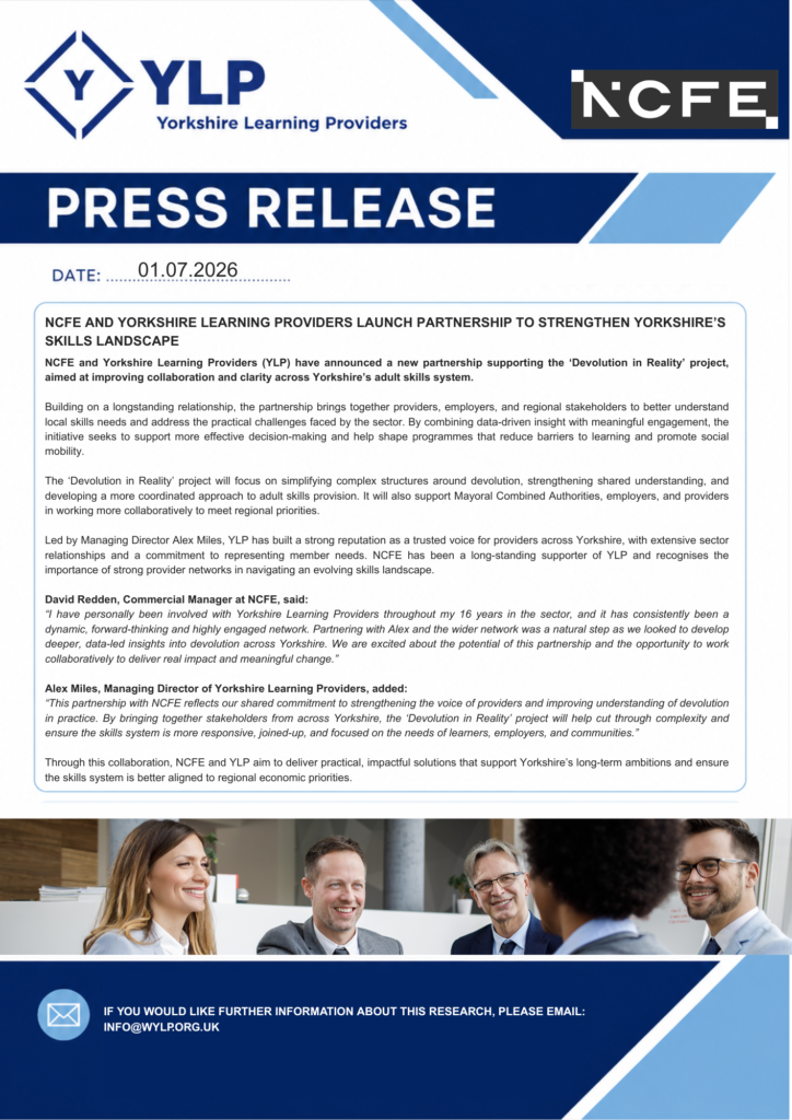 ylp ncfe partnership press release