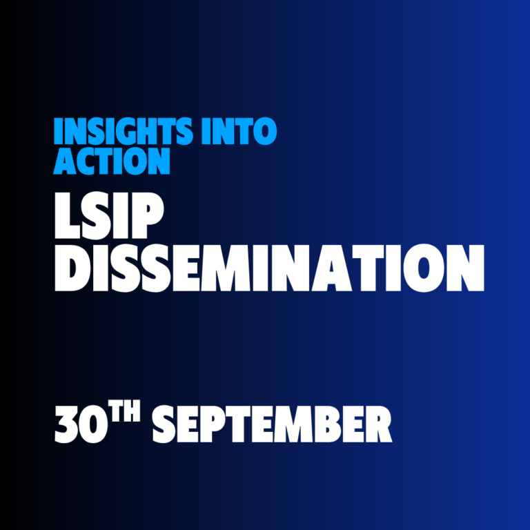 lsip dissemination event graphic